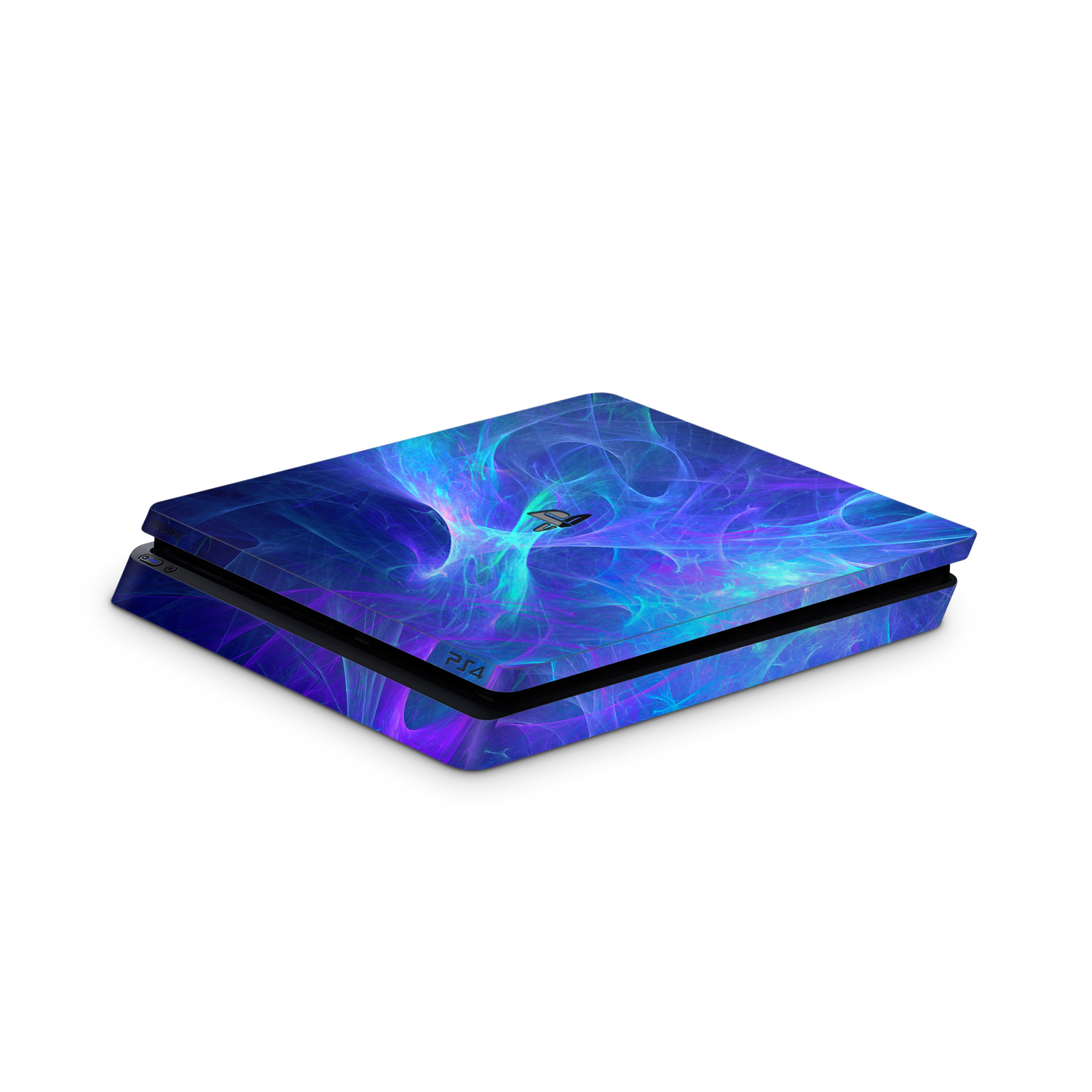 vinyl-console-skins-for-ps4-slim-space-galaxy-theme