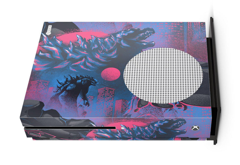 Zilla - Xbox One S Console Skin Wrap Inspired by Godzilla