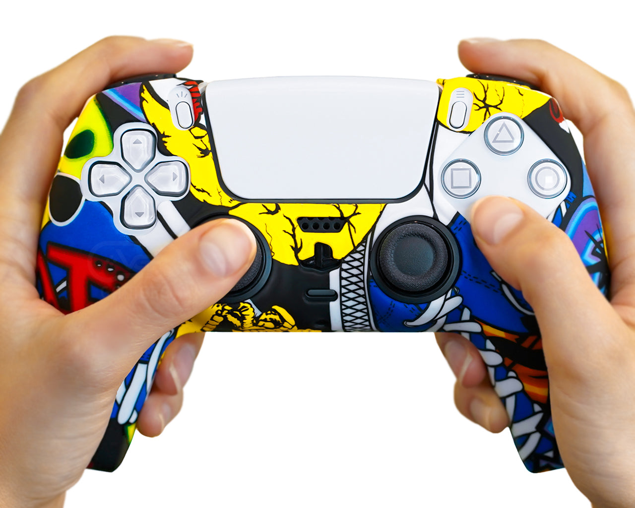 graffiti-art-ps5-controller-case-cover-silicone