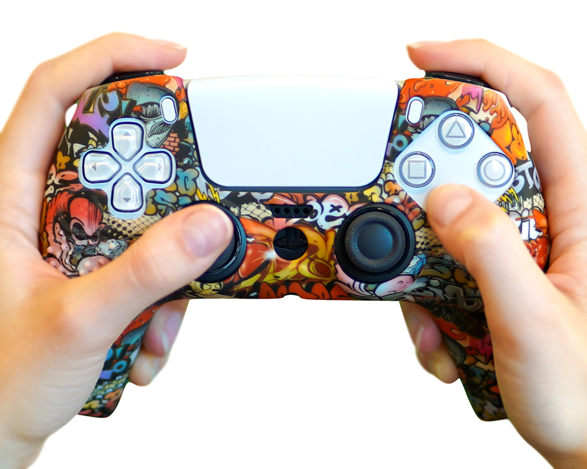 graffiti-ps5-dualsense-controller-skin-case