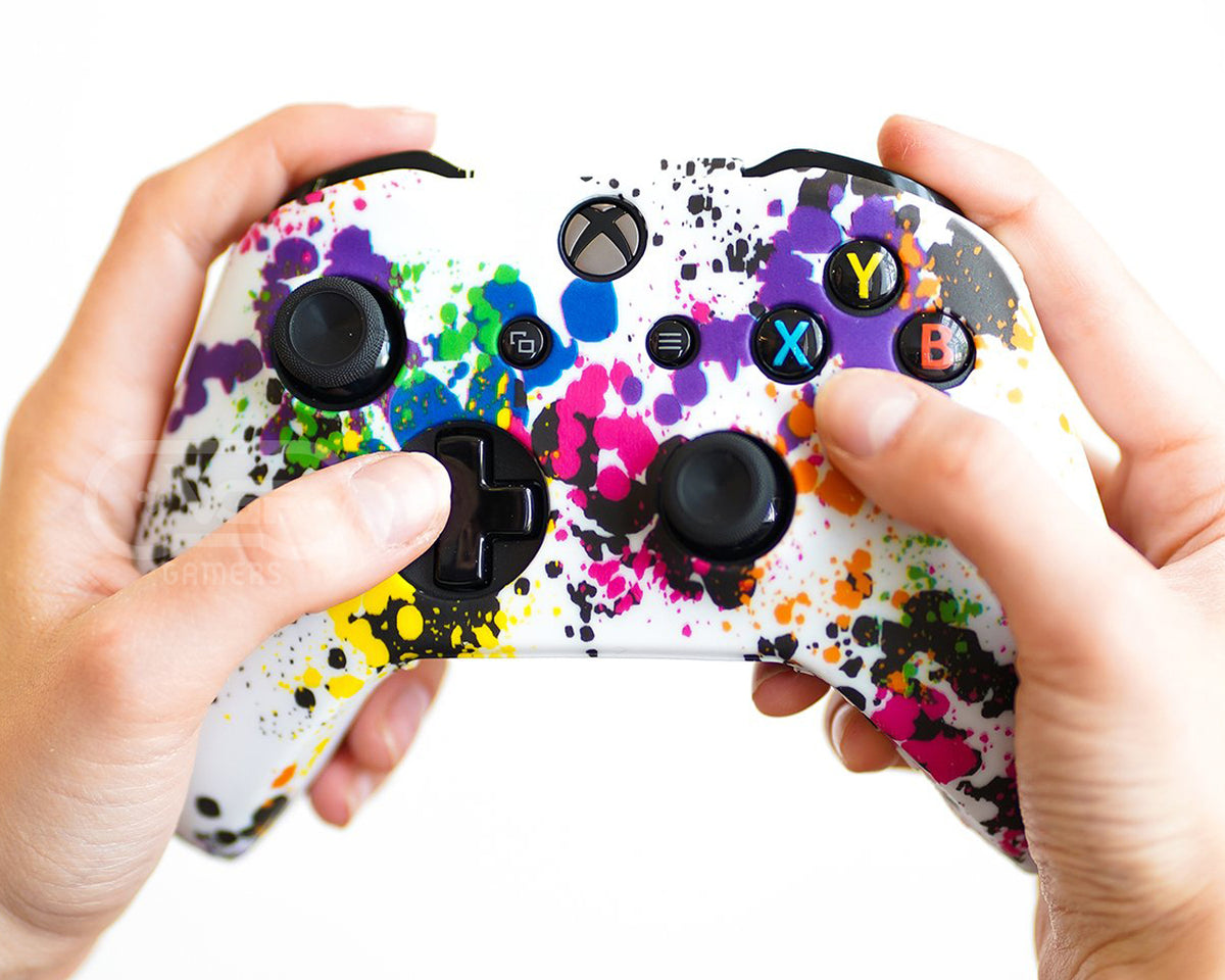 graffiti xbox one silicone case cover skin wrap