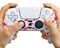 Blood Splatter ProFlex® PS5 silicone controller skin cover case