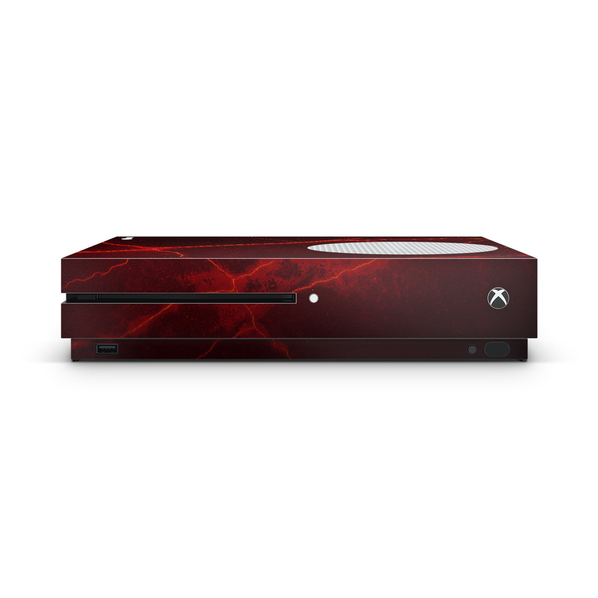 lava cracked earth xbox one s console skin vinyl wrap sticker