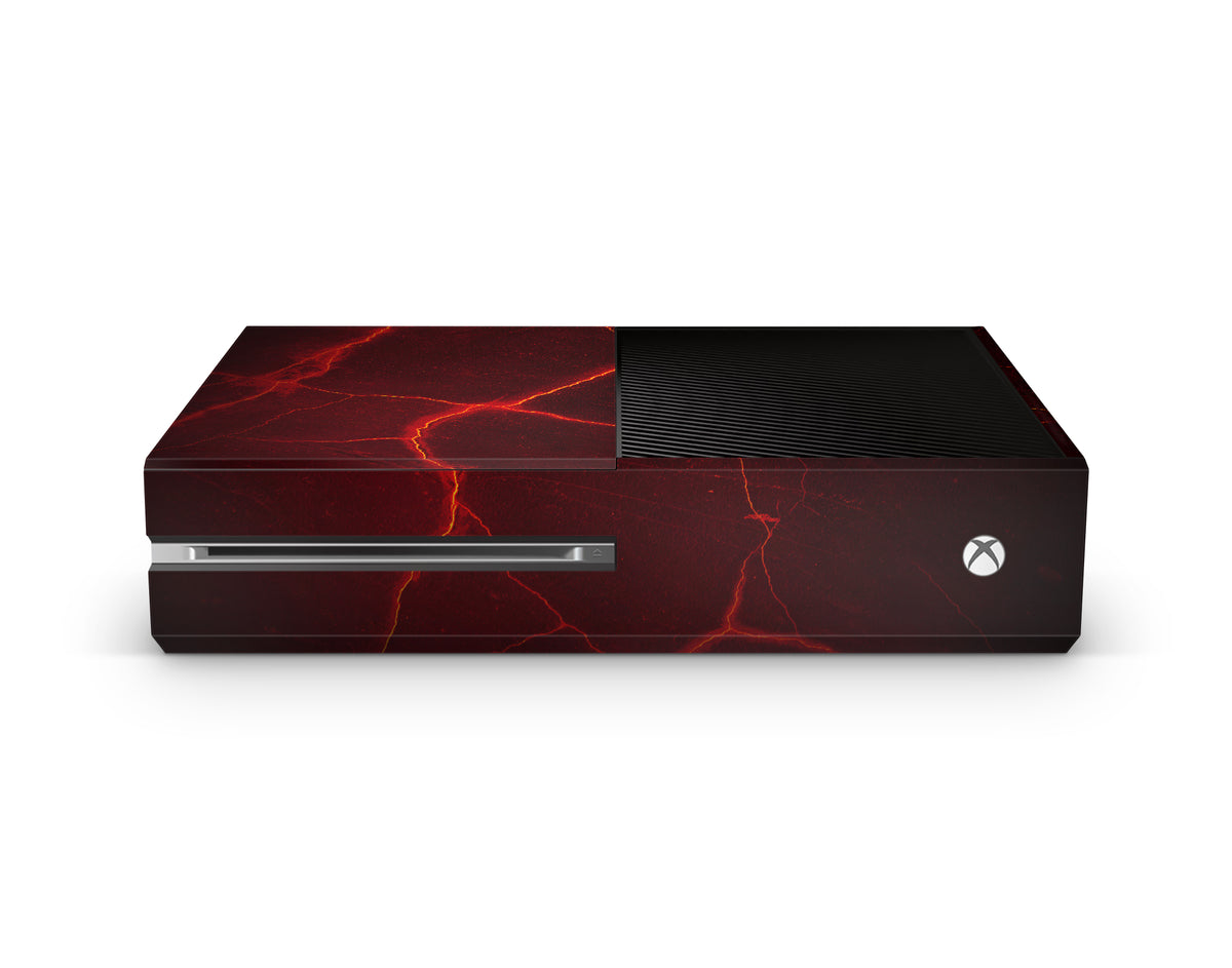 lava-xbox-one-console-skin-vinyl-wrap-sticker