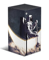 astronaut moon xbox series x sticker console vinyl