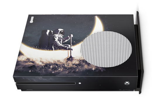 moon-space-galaxy-xbox-One-S-console-skin