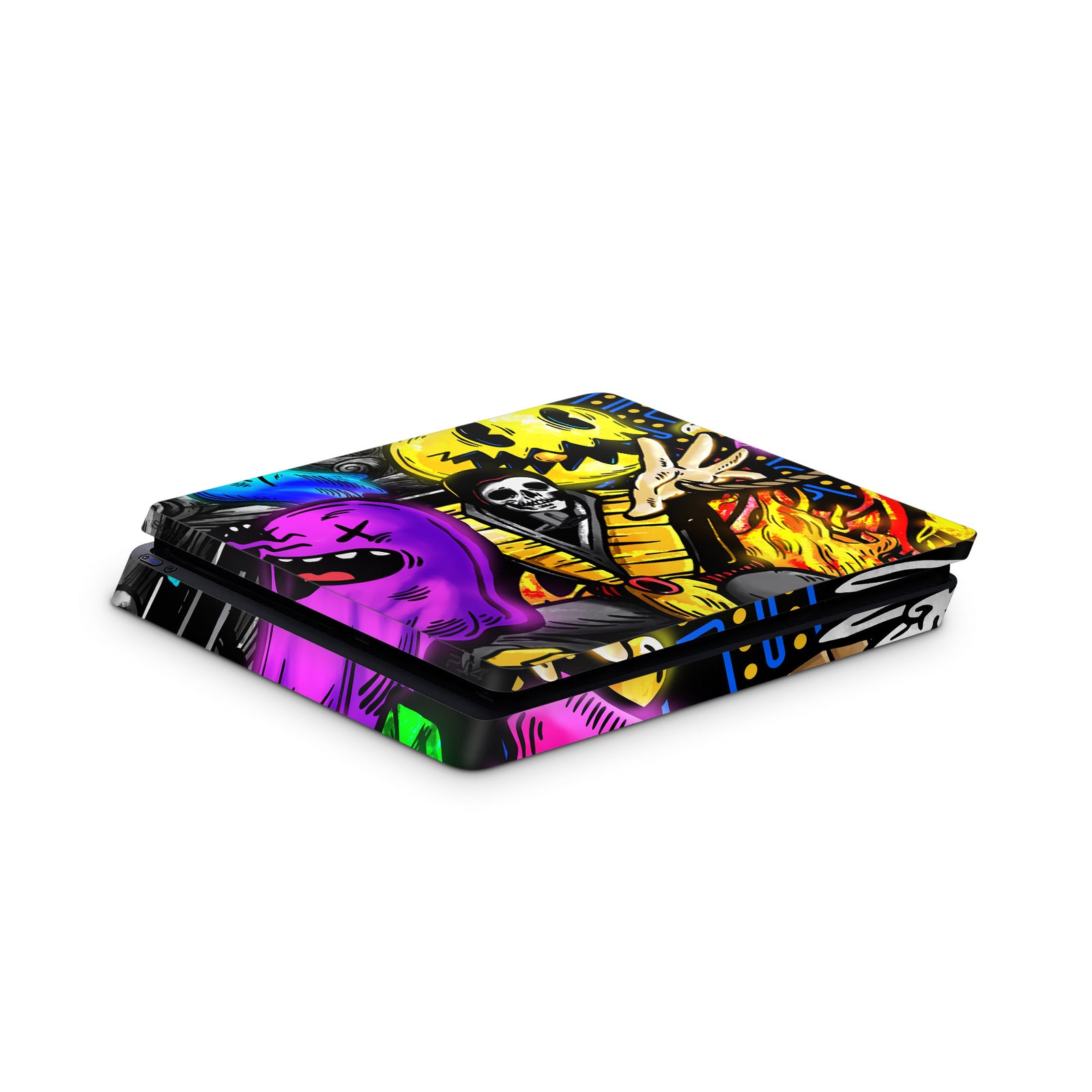 pacman mortal kombat ps4 slim console skin vinyl wrap
