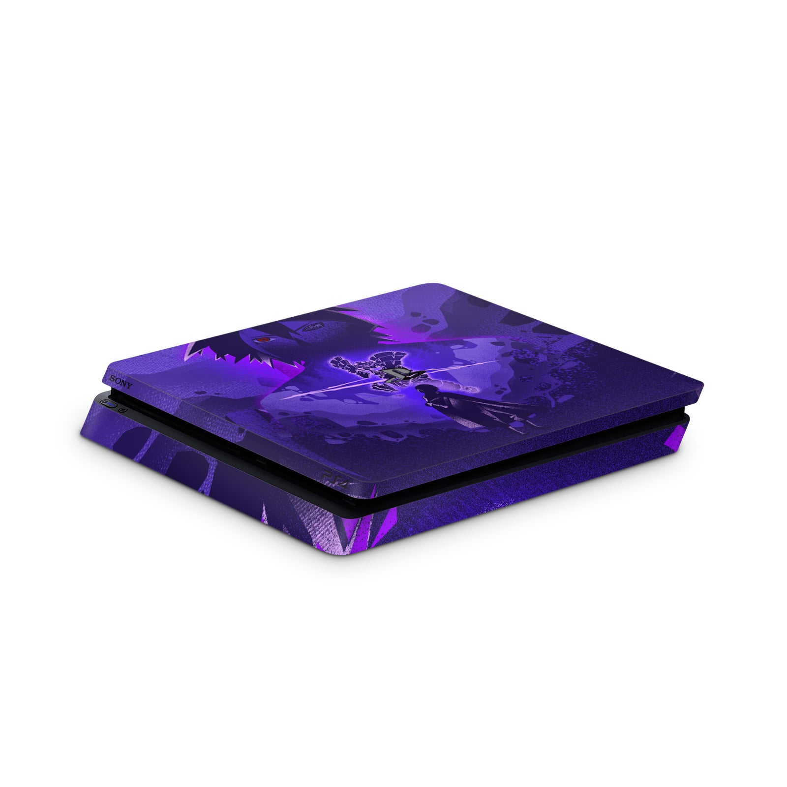 naruto sasuke ps4 slim console skin