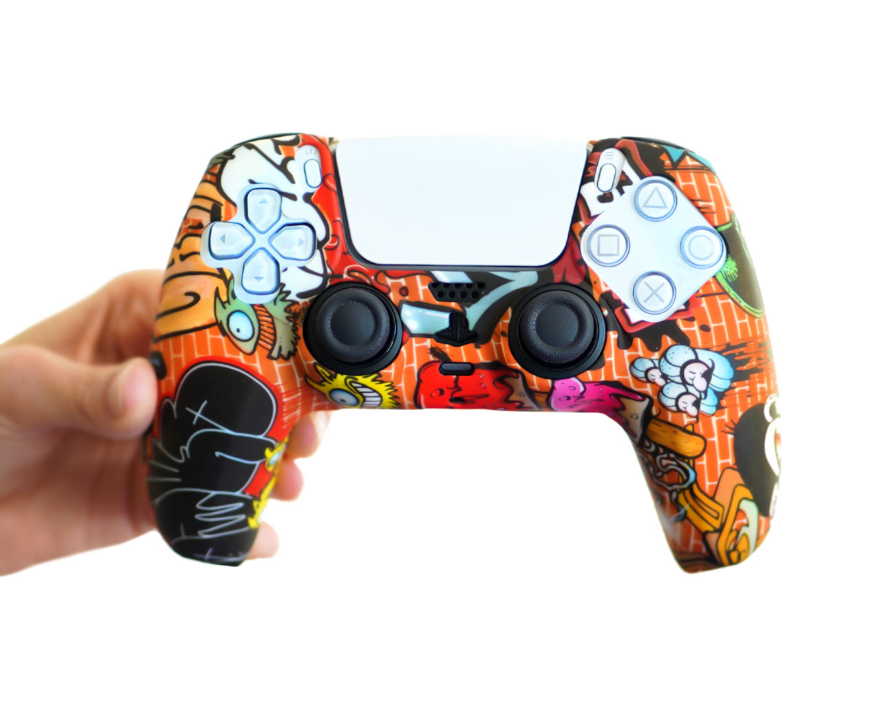 stickerbomb ps5 skin controller