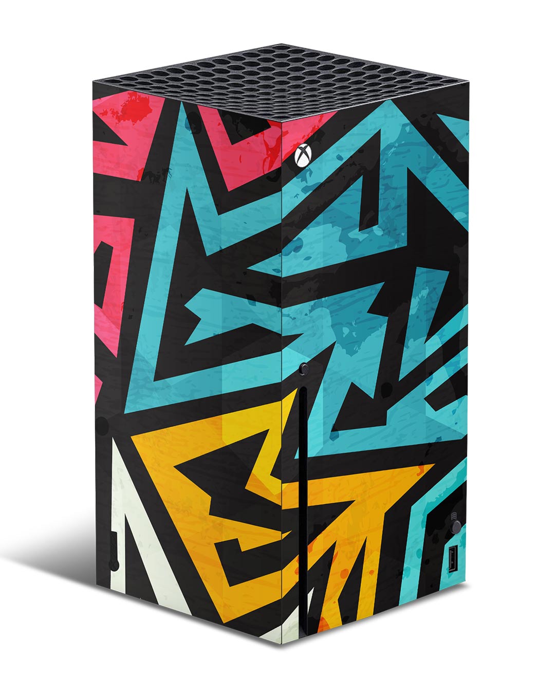 xbox series x graffiti abstract skin console wrap