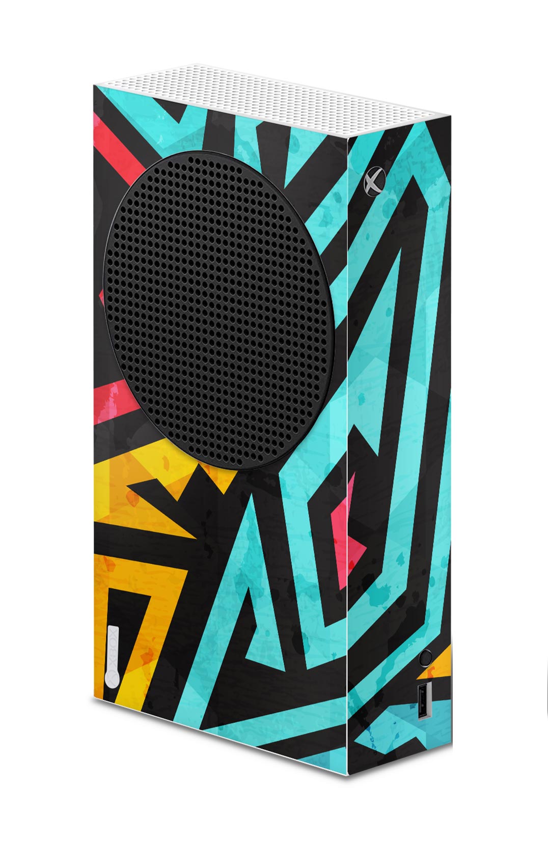 xbox series s skin graffiti art abstract