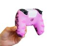 pink skulls sony playstation 5 controller skin case cover