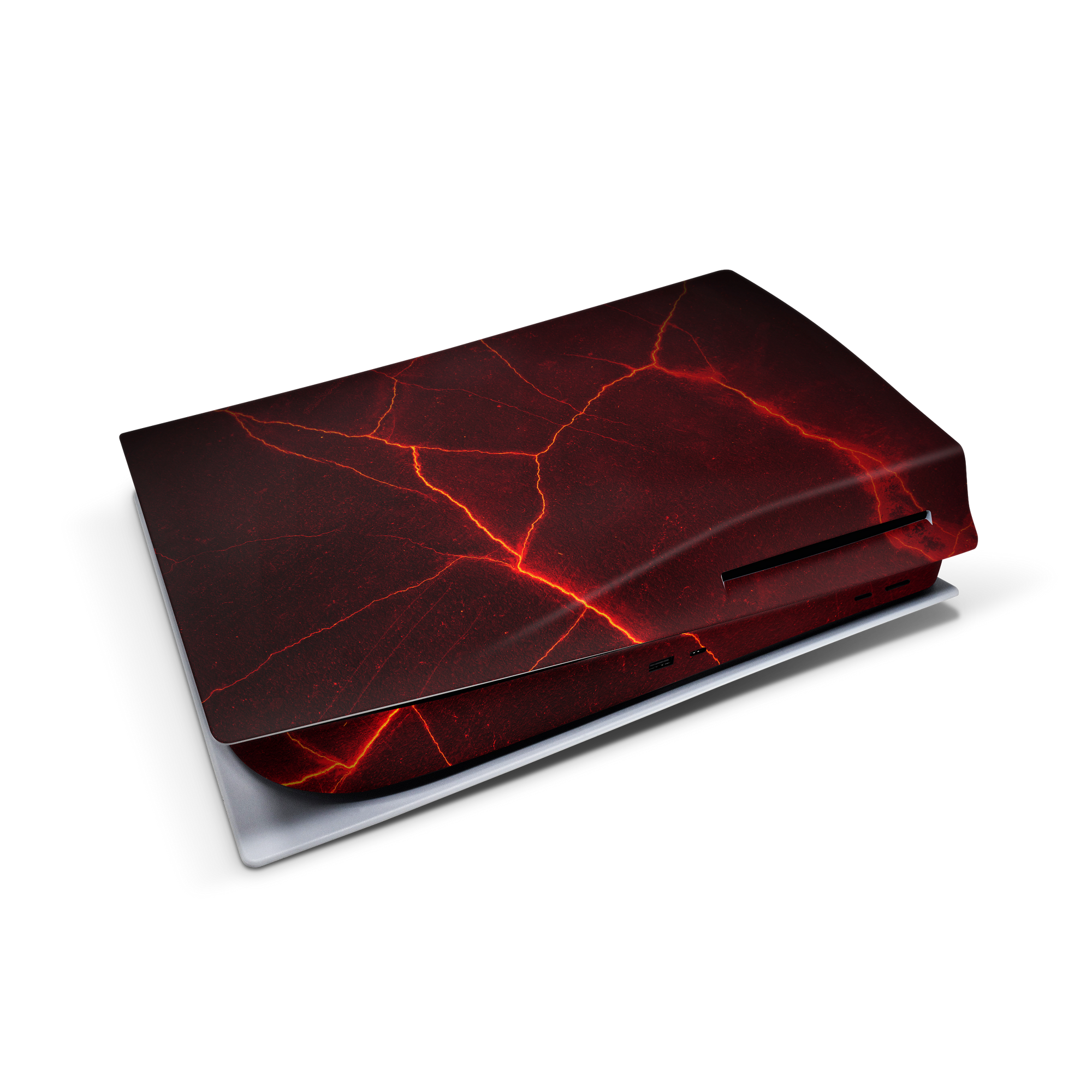 cracked earth ps5 console skin vinyl wrap sticker