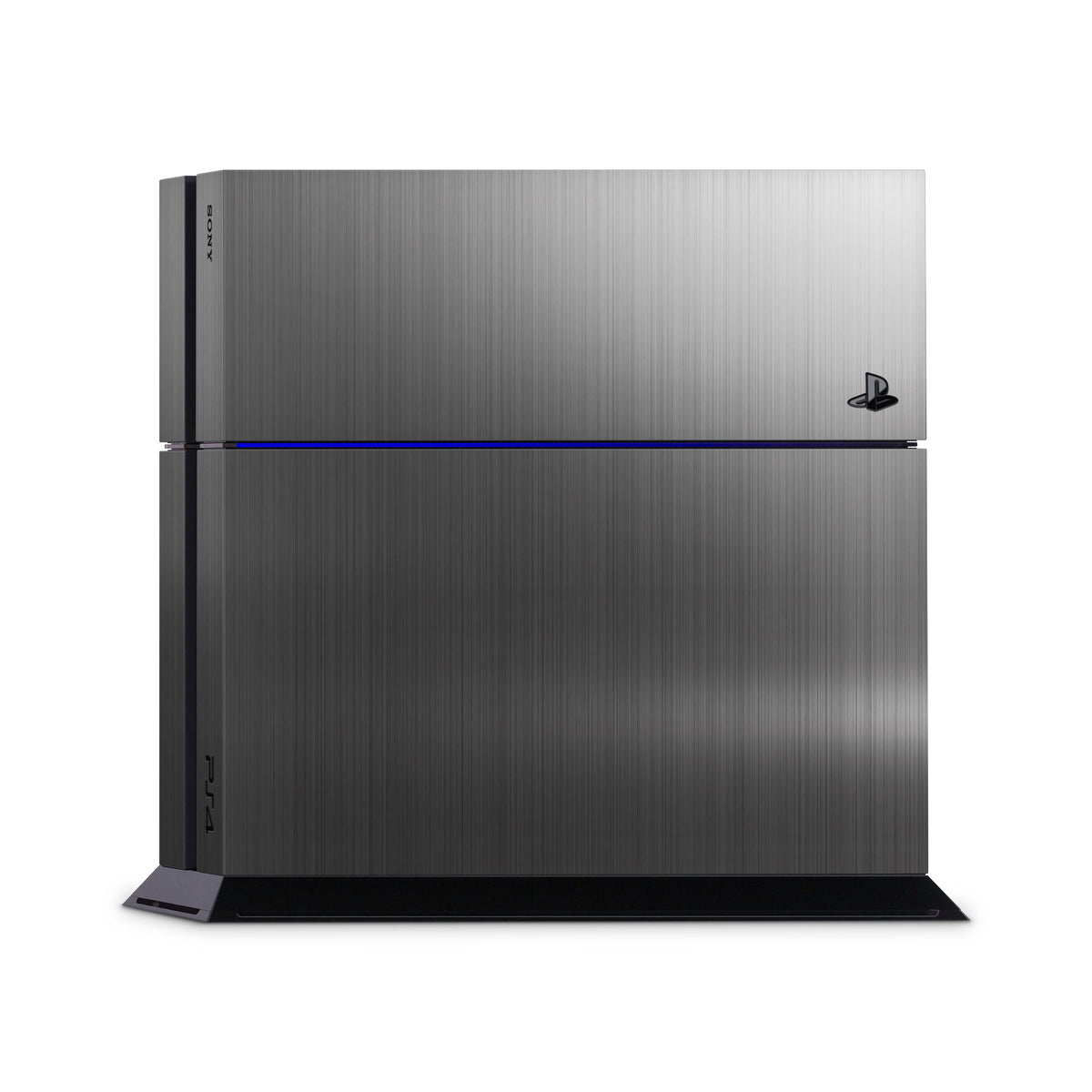 brushed metal console skin for ps4 playstation 4 sony