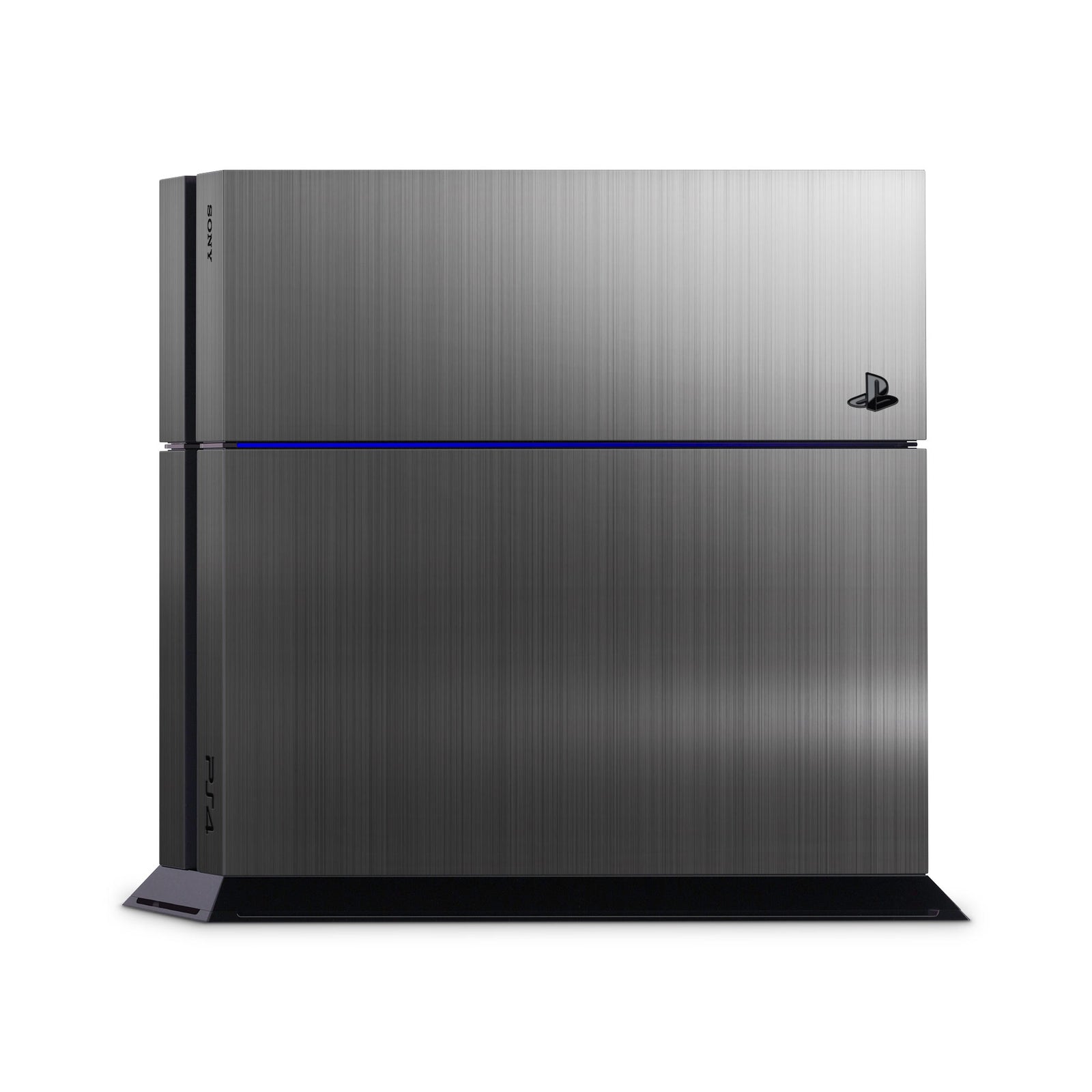 brushed metal console skin for ps4 playstation 4 sony