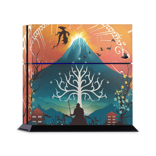 ps4 console skin sticker lord of the rings