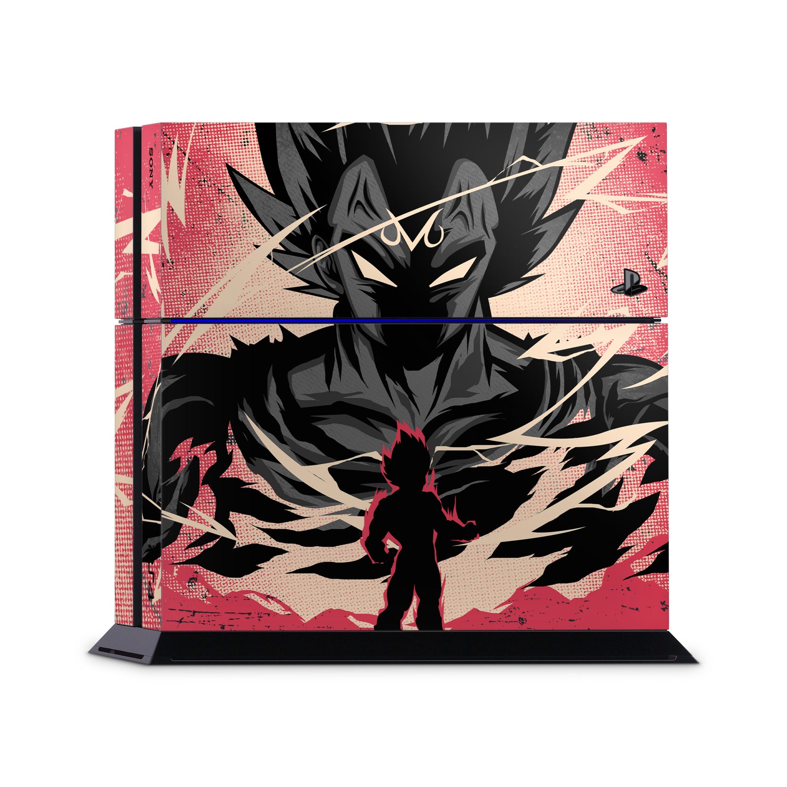 ps4-vegeta-retro-console-skin-art