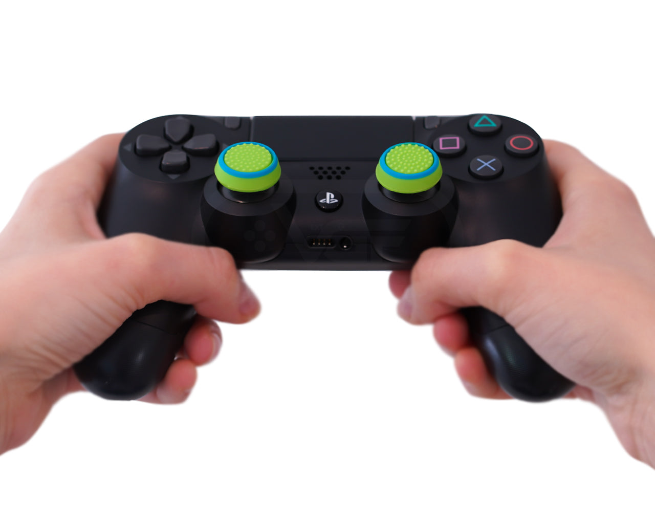 ps4 xbox thumbsticks green blue grips silicone