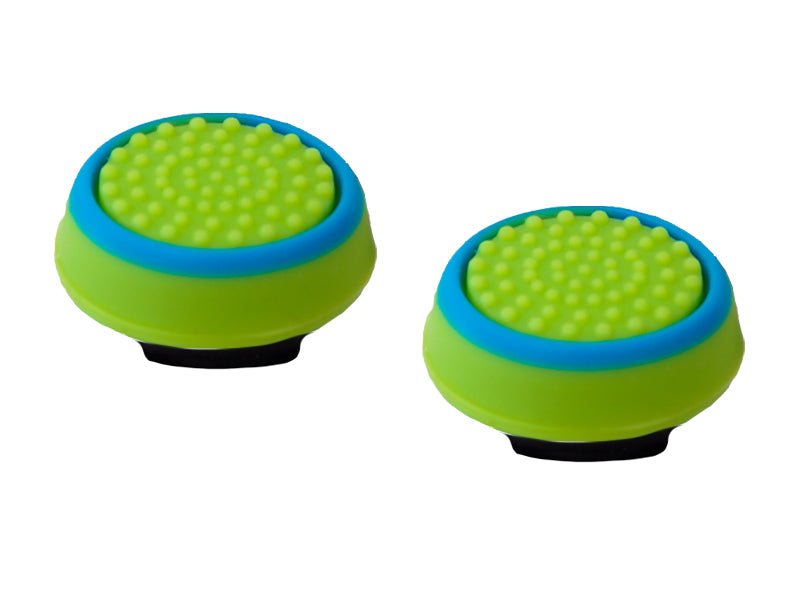ps4 xbox thumbsticks green blue grips silicone