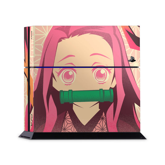 Demon Slayer Kimetsu No Yaiba PS4 Sticker Skin Cover For Under Tv Console  Decor Vinyl Controller Skins Z0413 From Ark_royal, $30.9