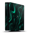 Liquid Emerald - PS4 Slim Console Skin