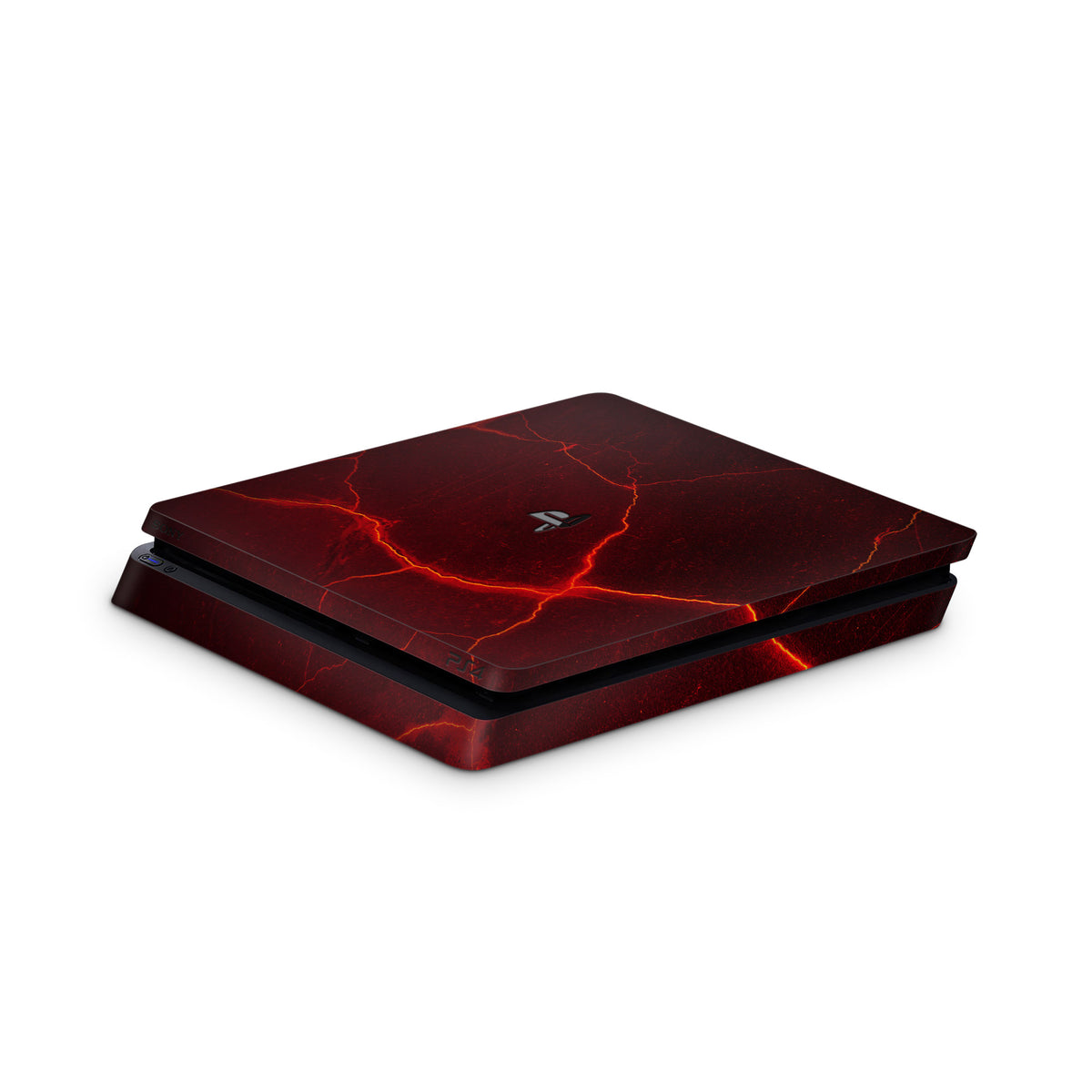 lava console skin sticker for ps4 slim playstation sony slim
