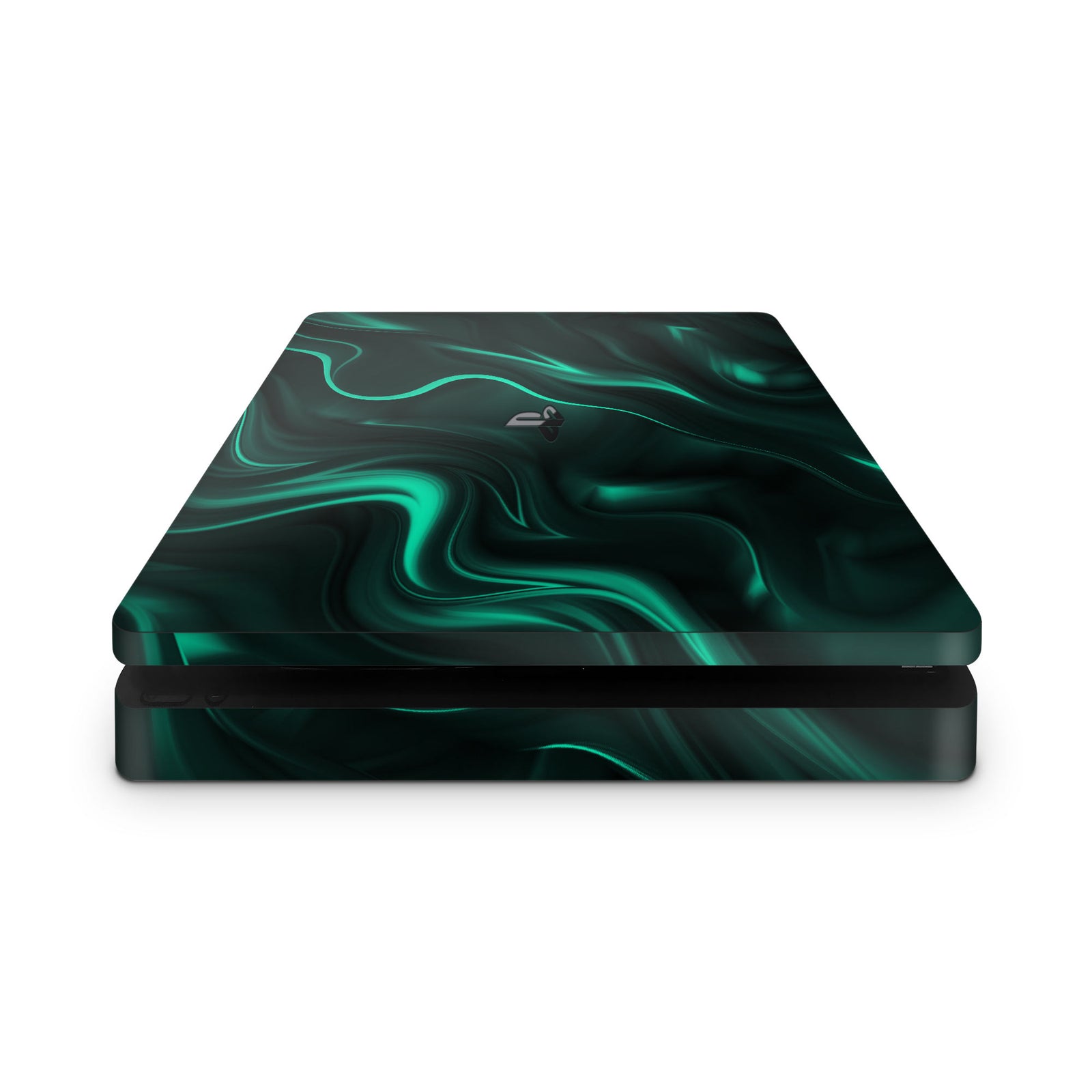Liquid Emerald - PS4 Slim Console Skin