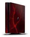 lava cracked earth console skin for ps4 slim sony