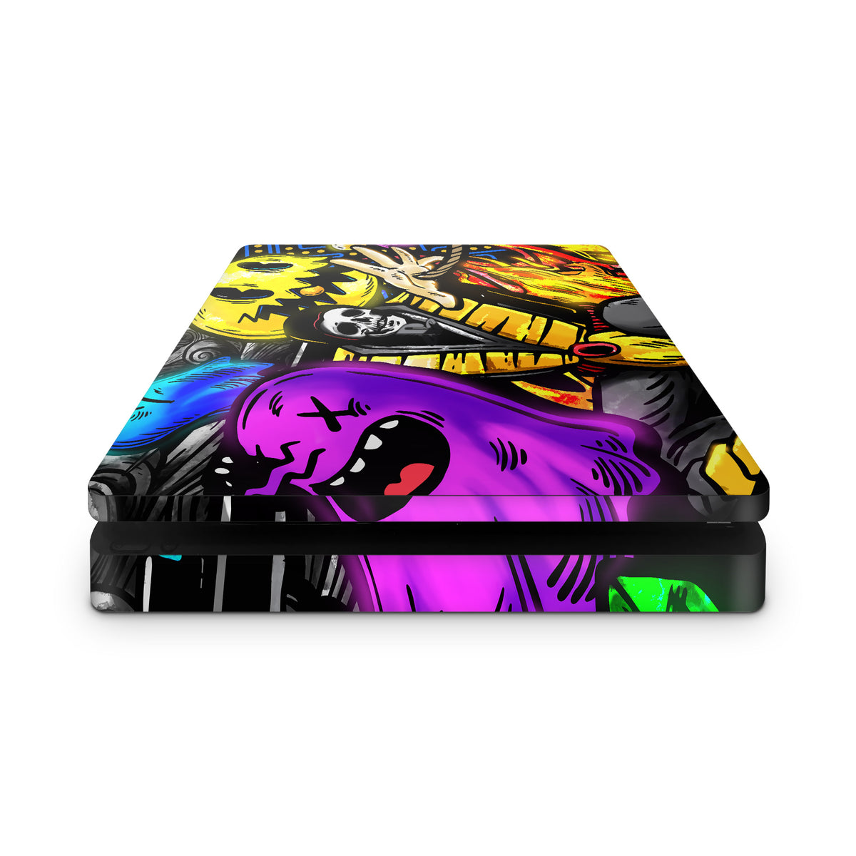 scorpion mortal kombat ps4 slim console skin vinyl wrap