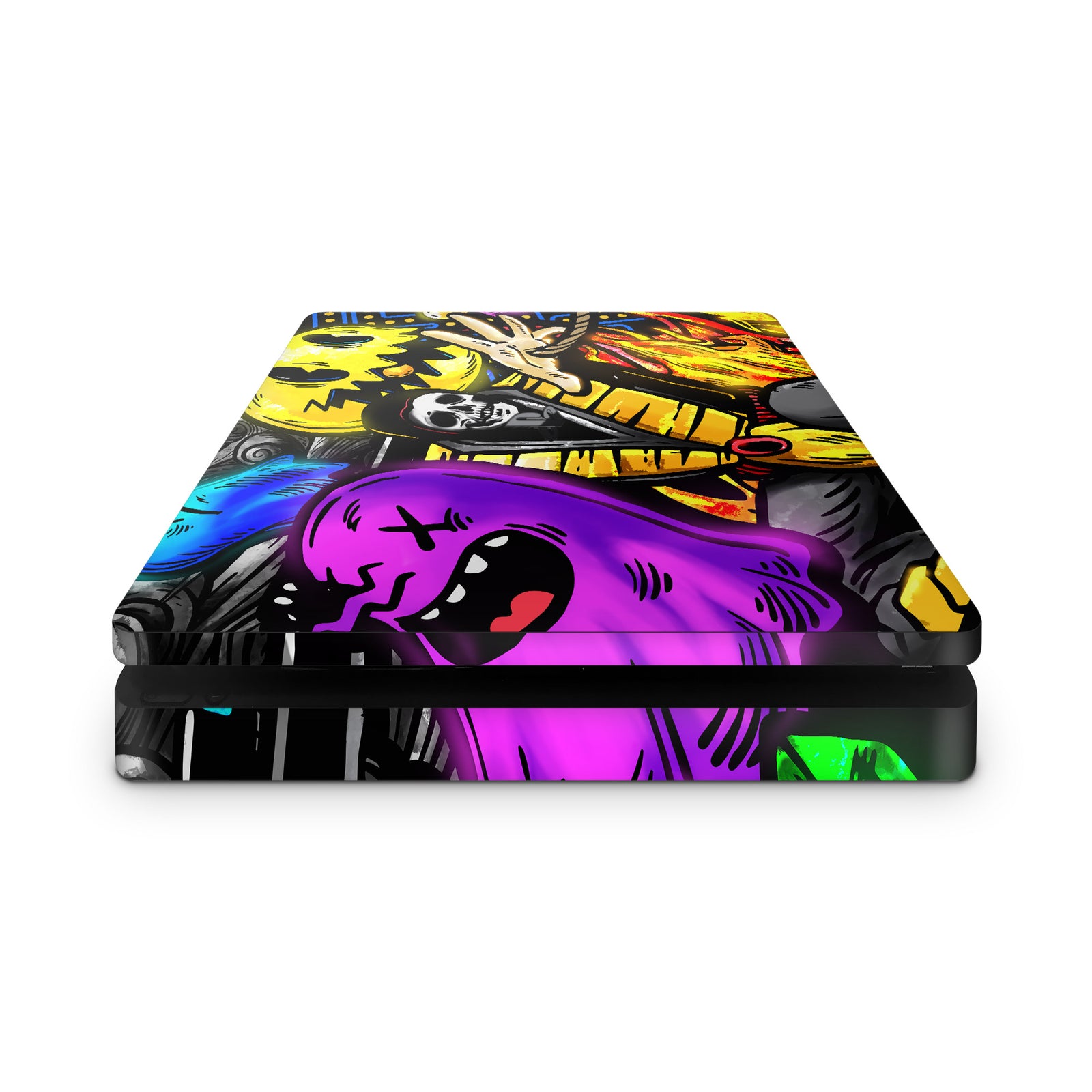scorpion mortal kombat ps4 slim console skin vinyl wrap