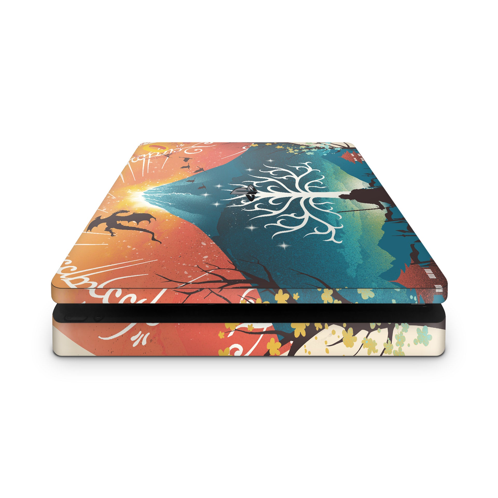 lord of the rings console skin sticker ps4 slim