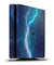 electricity lightning vinyl sticker console skin sony ps4 slim