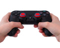 ps4 dualshock4 thumbsticks red blue grips accuracy