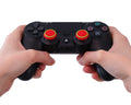 ps4 dualshock4 thumb sticks red green grips accuracy
