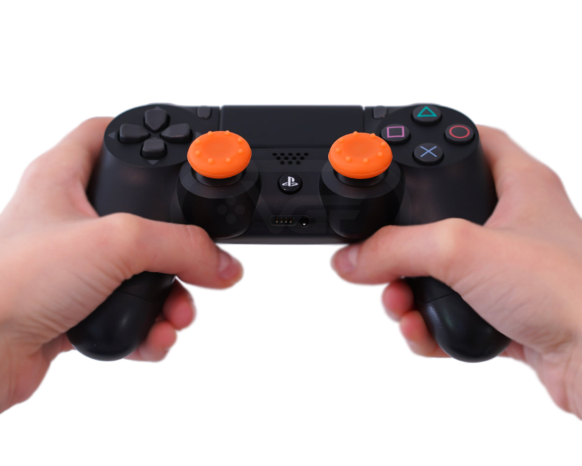 ps4 thumbsticks grips fps performance orange