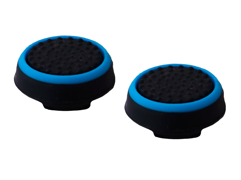 Black/Blue Ring - ProTouch® Flat Grip Thumbsticks Skins