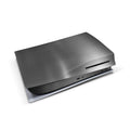 brushed metal ps5 console skin steel playstation5