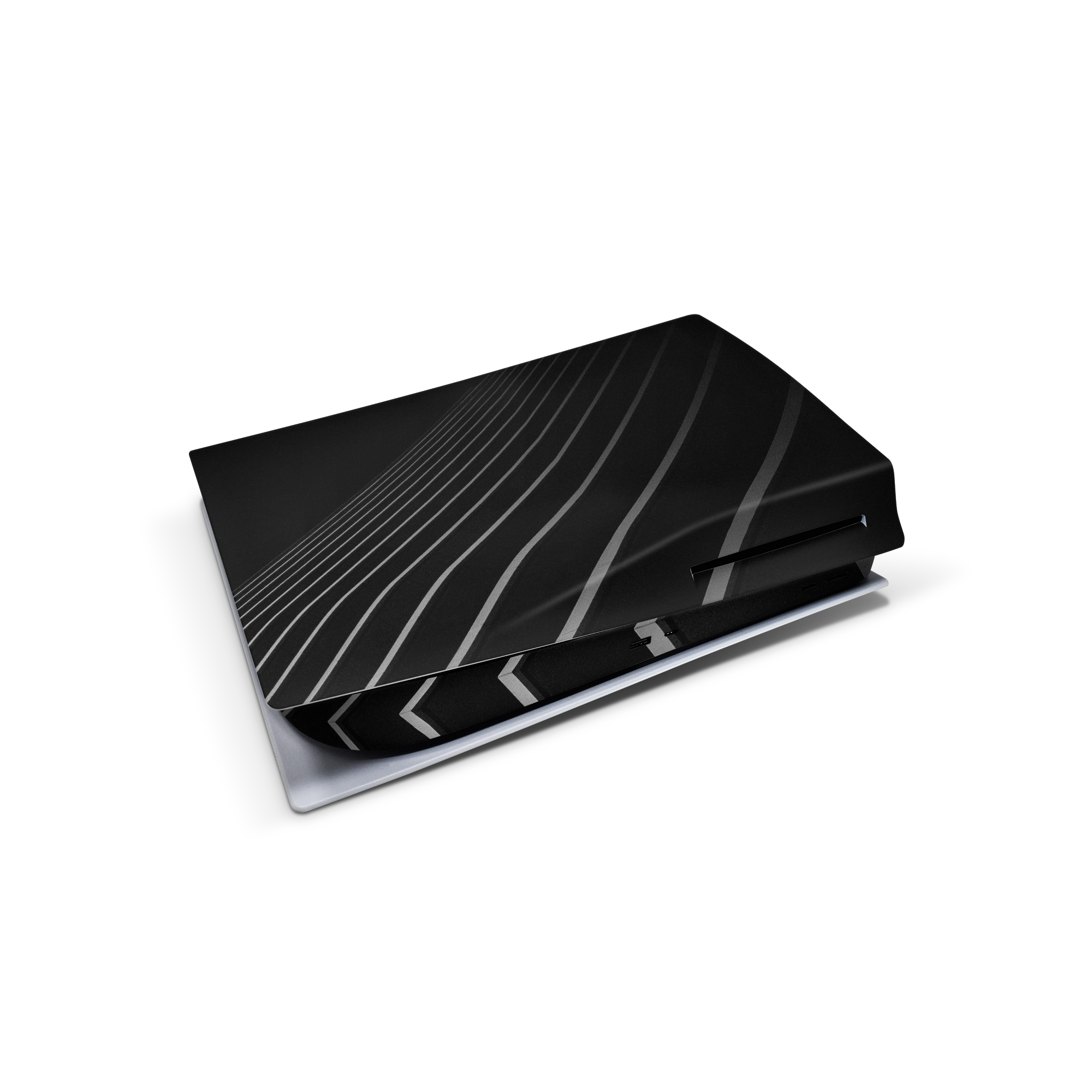 playstation-5-console-skin-stripes-black