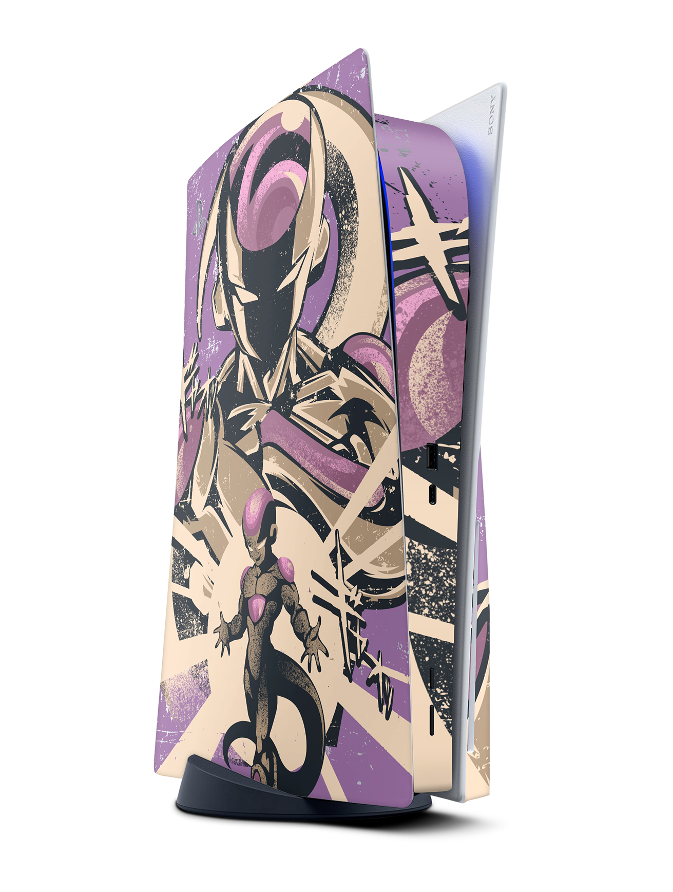 frieza ps5 disc digital console skin dbz dragonball