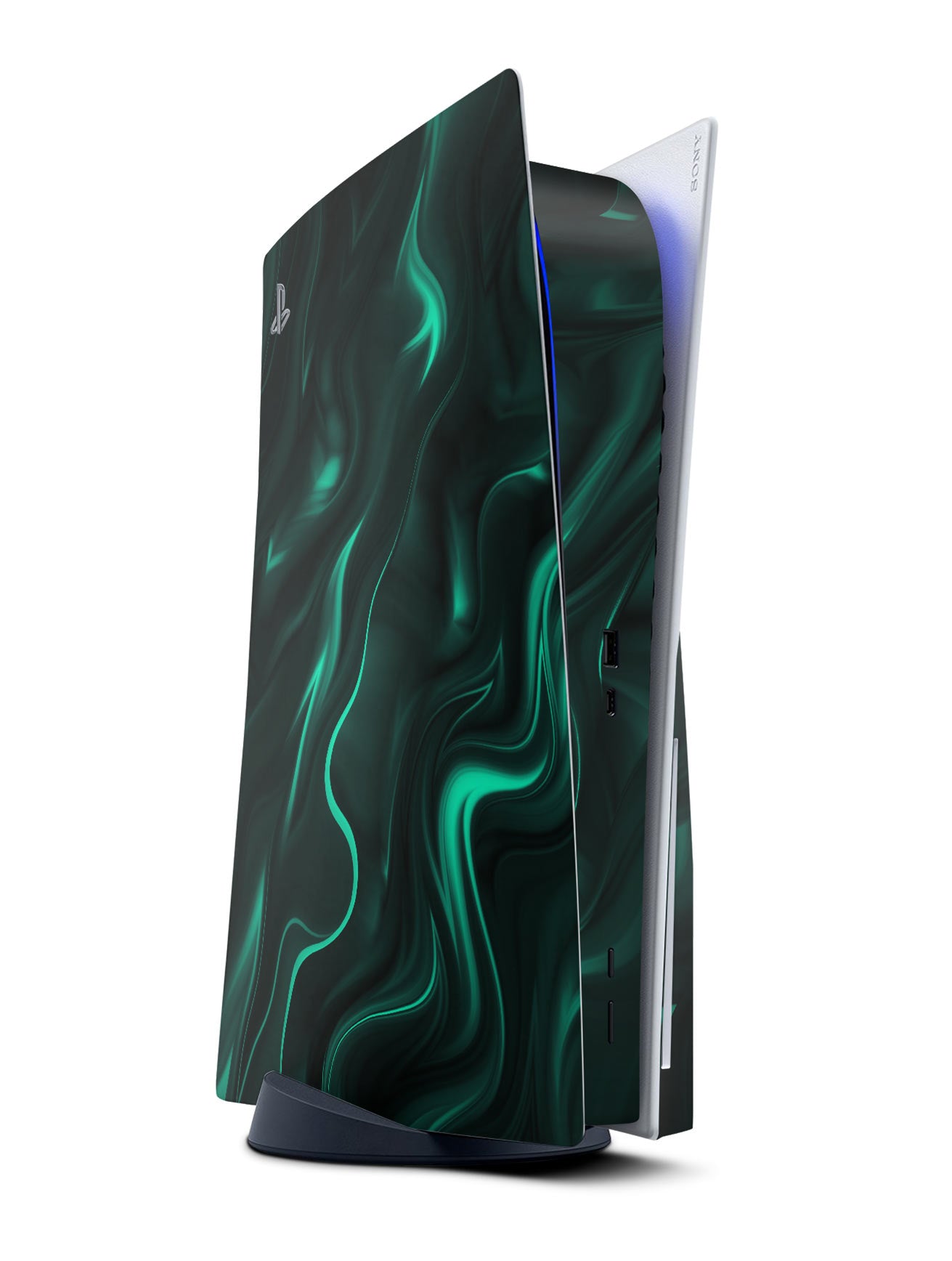 Liquid Emerald - PS5 Console Skin
