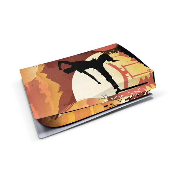 おちんぱん　PS５ Glossy Tiger & Crane Front Shell With Touchpad Compatible