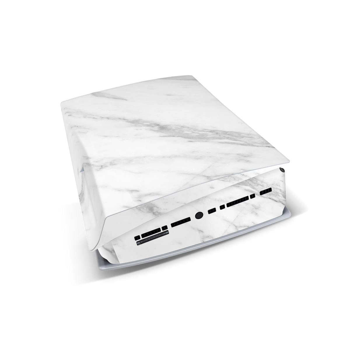 white-marble-ps5-console-skin