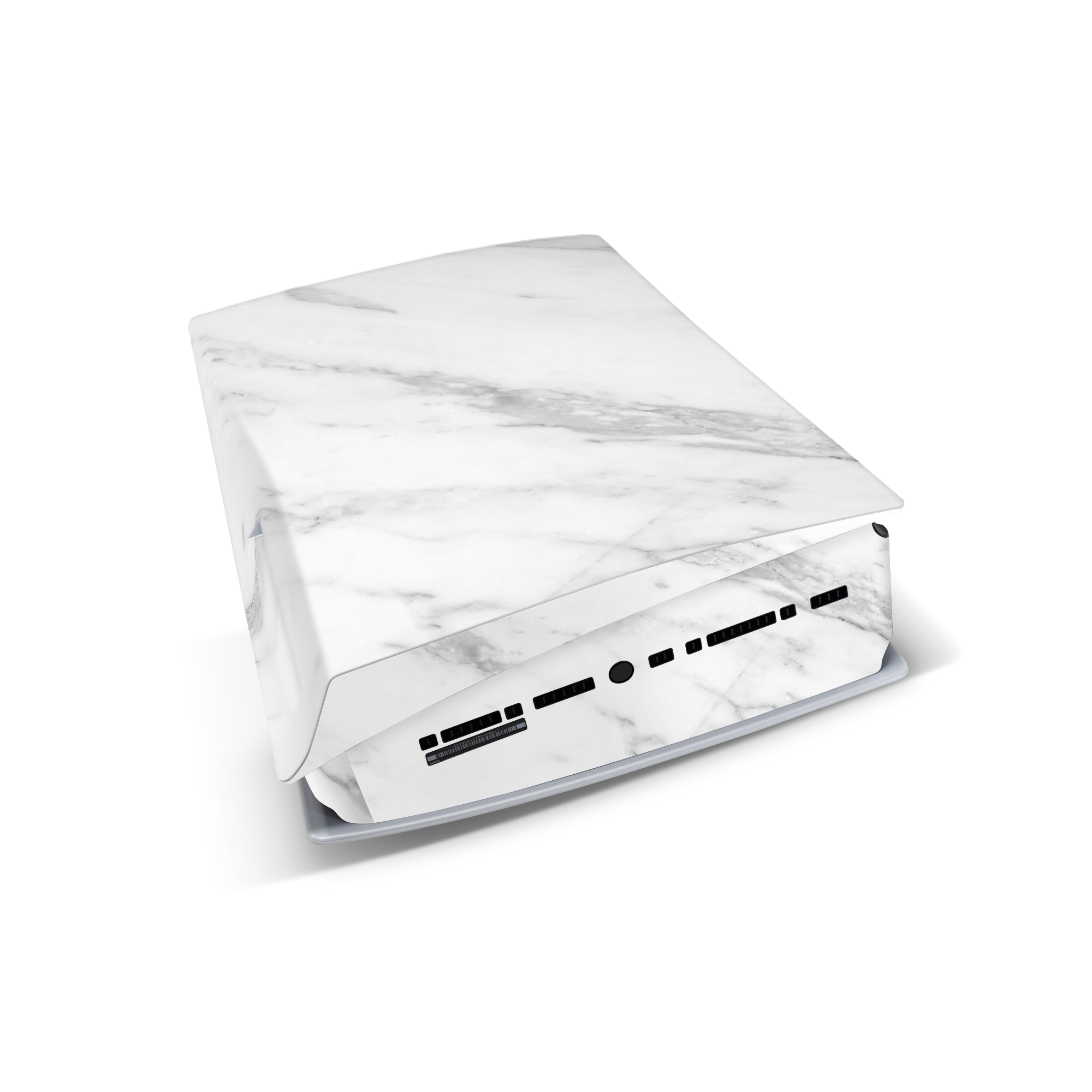 white-marble-ps5-console-skin