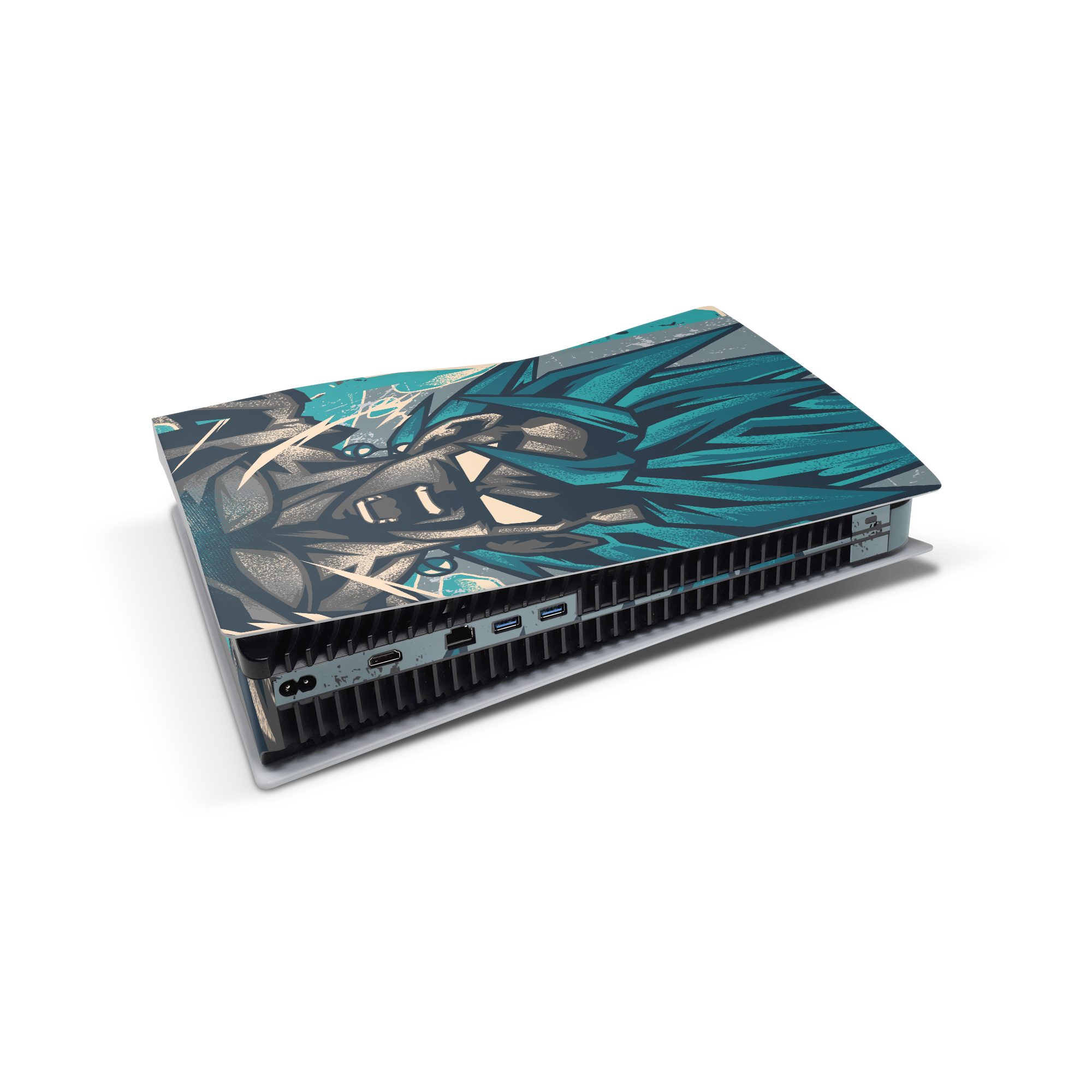 gogeta ps5 vinyl console skin sticker wrap