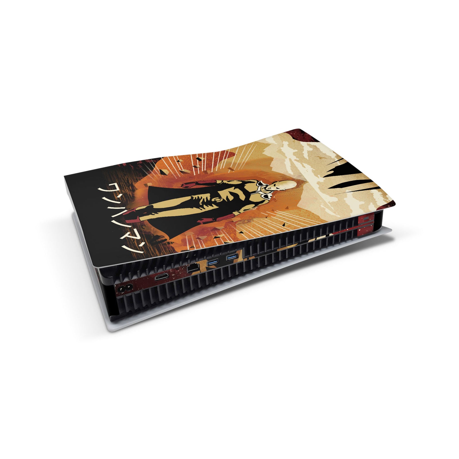 ps5 console skin vinyl wrap one punch man anime