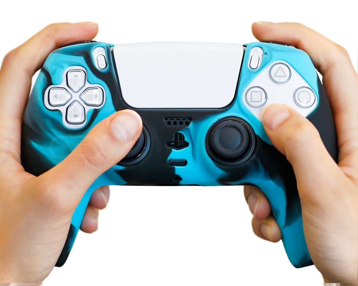 ps5 controller silicone case cover grip wrap skin
