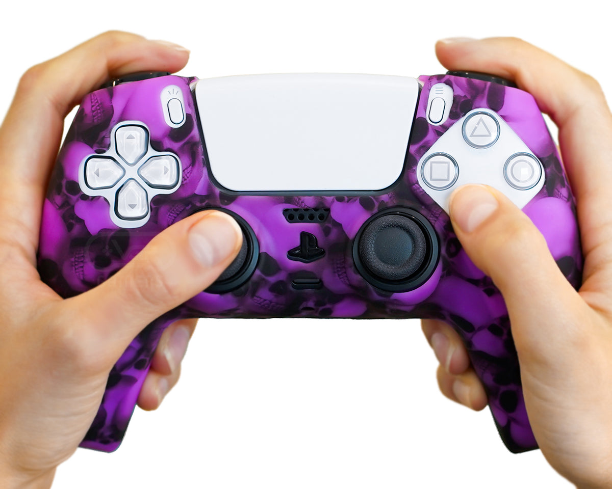 ps5-skulls-controller-skin-cover-case-silicone