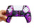 purple camouflage camo ps5 controller skin cover
