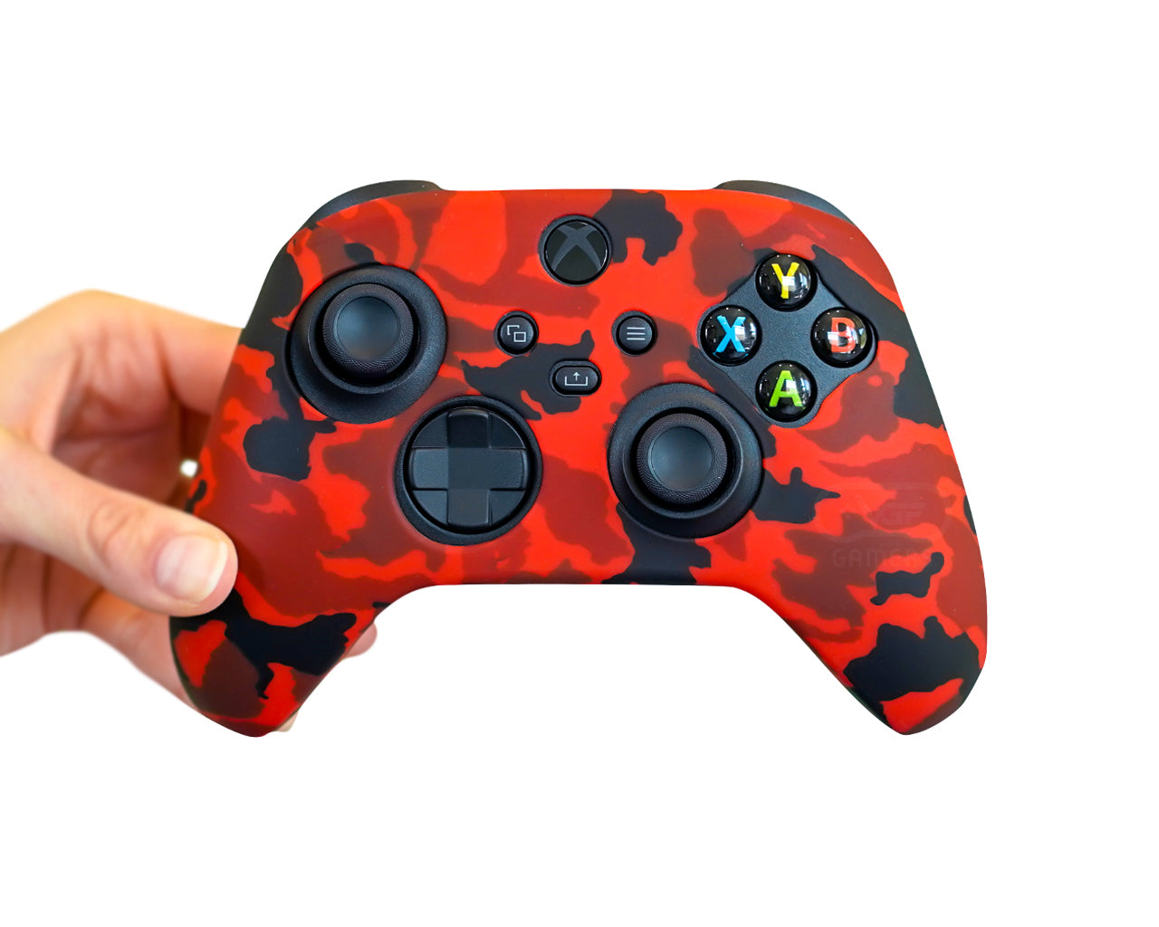 red camouflage controller for xbox series x s