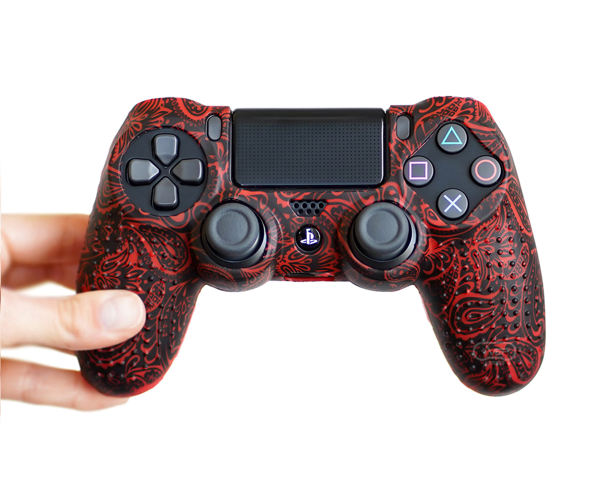 Red Motif - PS4 Controller Skin